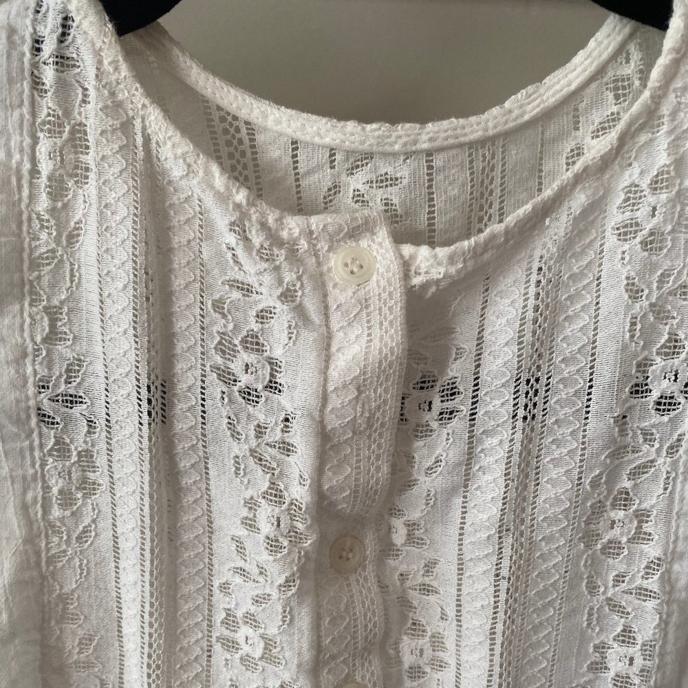 white mini dress/shirt